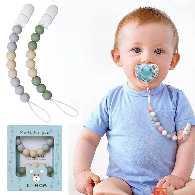 Baby Silica Gel Pacifier Clip Pacifier Chain Dummy Clip Nipple Holder for Baby Cartoon Print Child Pacifier Clips Soother Holder
Baby Silica Gel Pacifier Clip Pacifier Chain Dummy Clip Nipple Holder for Baby Cartoon Print Child Pacifier Clips Soother Holder