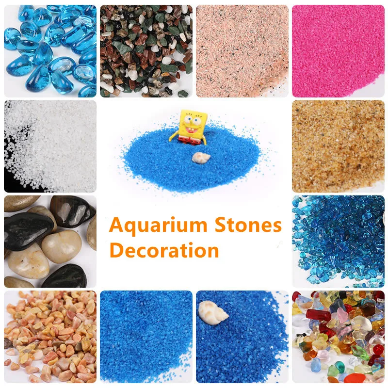 500g / Bag Aquarium Decoration Stones Fish Tank Decorative Pebbles Sands Glass Crystals Acrylic Stones Decor Aqurium Accessories
500g / Bag Aquarium Decoration Stones Fish Tank Decorative Pebbles Sands Glass Crystals Acrylic Stones Decor Aqurium Accessories