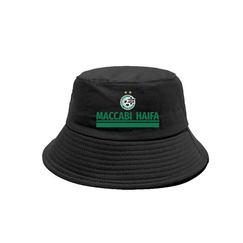 Israel FC Maccabi Haifa Bucket Hats Cool Outdoor Maccabi Haifa FC Caps Summer Fisherman Fishing Hat
Israel FC Maccabi Haifa Bucket Hats Cool Outdoor Maccabi Haifa FC Caps Summer Fisherman Fishing Hat