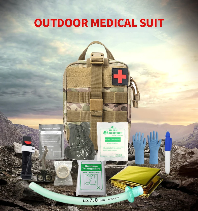 A set Outdoor Ehbo-kit Tactische Molle Medische Zak Militaire Edc Taille Verpakking Jacht Camping Klimmen Emergency Survival Bag
A set Outdoor Ehbo-kit Tactische Molle Medische Zak Militaire Edc Taille Verpakking Jacht Camping Klimmen Emergency Survival Bag