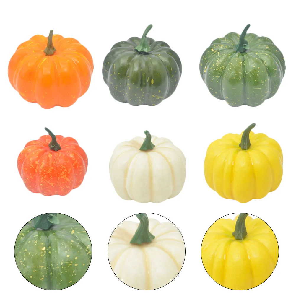6pcs Pumpkin Props Stylish Creative Photography Prop Simulation Pumpkin Pumpkin Decor Supplies
6pcs Pumpkin Props Stylish Creative Photography Prop Simulation Pumpkin Pumpkin Decor Supplies