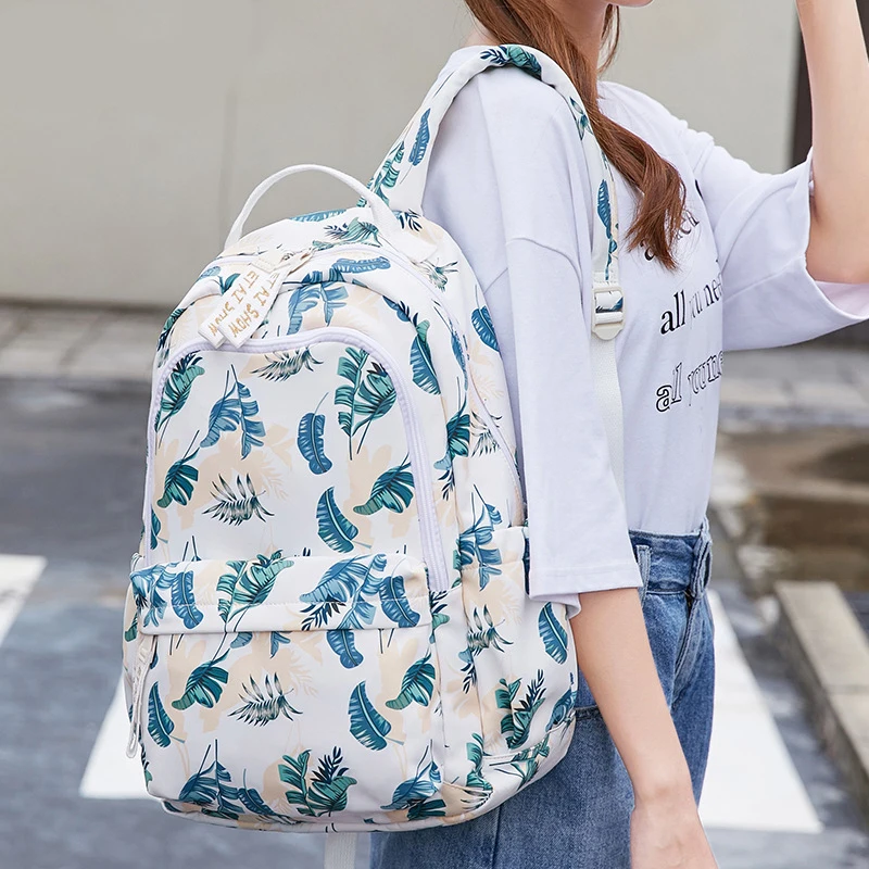 Children's Schoolbag for Girl School Bags Fresh Of Leaf Printing Backpack Female Student Knapsack Large Capacity Kids Backpack
Children's Schoolbag for Girl School Bags Fresh Of Leaf Printing Backpack Female Student Knapsack Large Capacity Kids Backpack