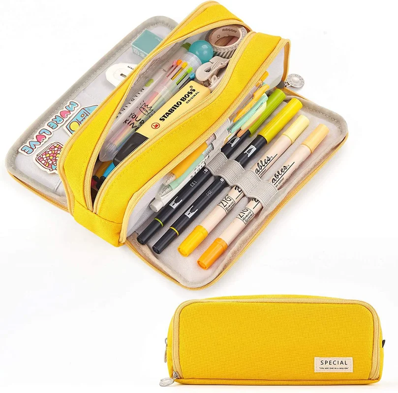 Kawaii Pencil case double-layer School case for girls Large-capacity Pouch bag School supplies organizer stationery gift
Kawaii Pencil case double-layer School case for girls Large-capacity Pouch bag School supplies organizer stationery gift