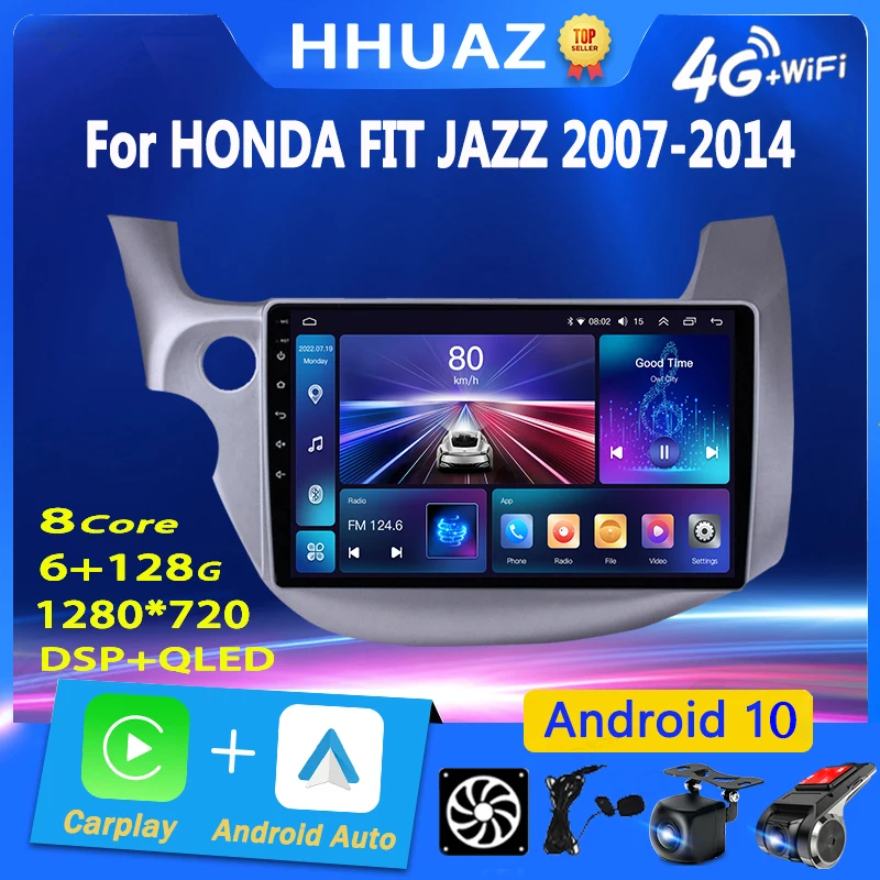 Android Car Radio Carplay for Honda FIT JAZZ 2007-2014 4G DSP 2din Multimidia Video Player GPS Navigation 2 Din
Android Car Radio Carplay for Honda FIT JAZZ 2007-2014 4G DSP 2din Multimidia Video Player GPS Navigation 2 Din