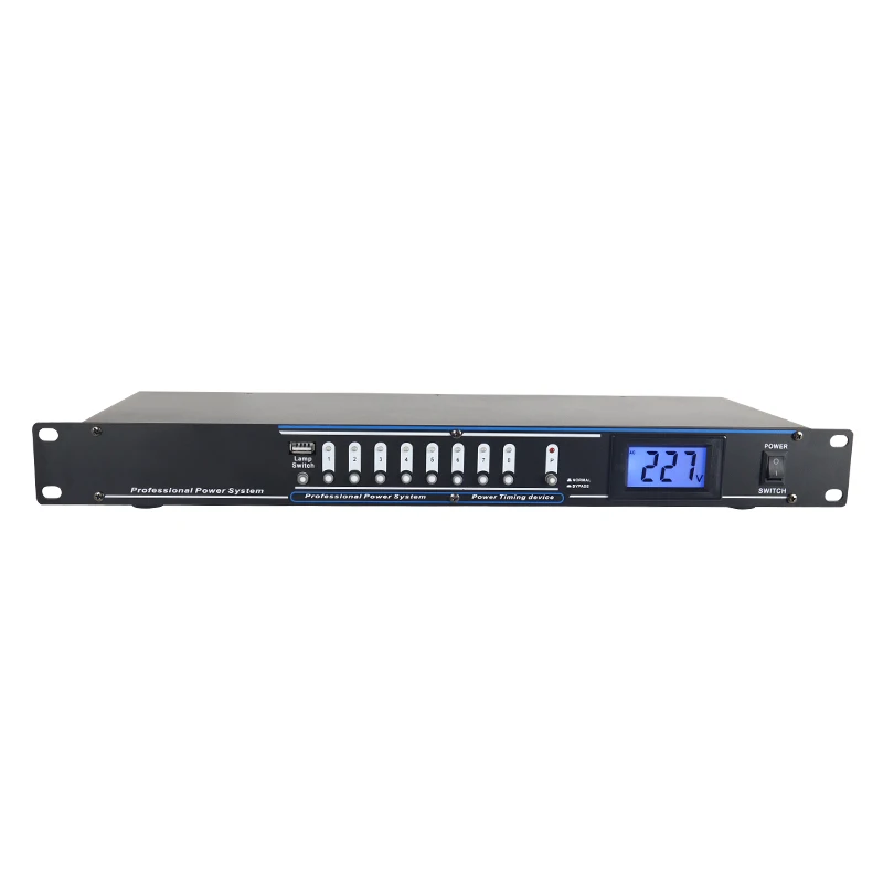 Factory wholesale 8 Outlet audio power conditioner power sequence controller power sequencer
Factory wholesale 8 Outlet audio power conditioner power sequence controller power sequencer