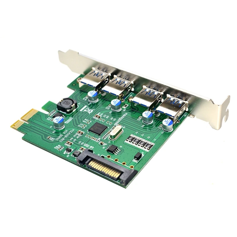 Плата расширения USB3.0 PCI-E4 Port s, Карта контроллера Sata PCI-SATA 3,0 D720201 с портом питания SATA
Плата расширения USB3.0 PCI-E4 Port s, Карта контроллера Sata PCI-SATA 3,0 D720201 с портом питания SATA