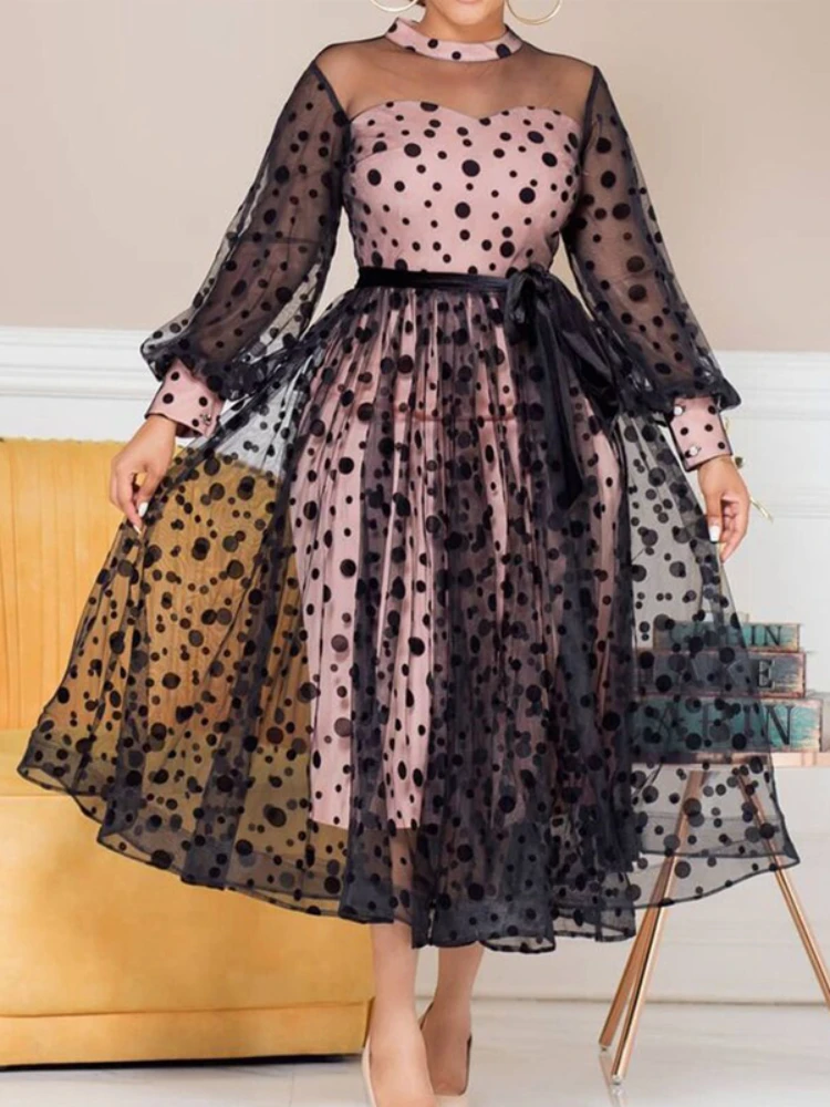 Big Size 4XL 5XL Party Princess Dress Sexy See Through Pink Black Tulle Mesh Stitching Dresses Spring Summer Birthday Outfits
Big Size 4XL 5XL Party Princess Dress Sexy See Through Pink Black Tulle Mesh Stitching Dresses Spring Summer Birthday Outfits