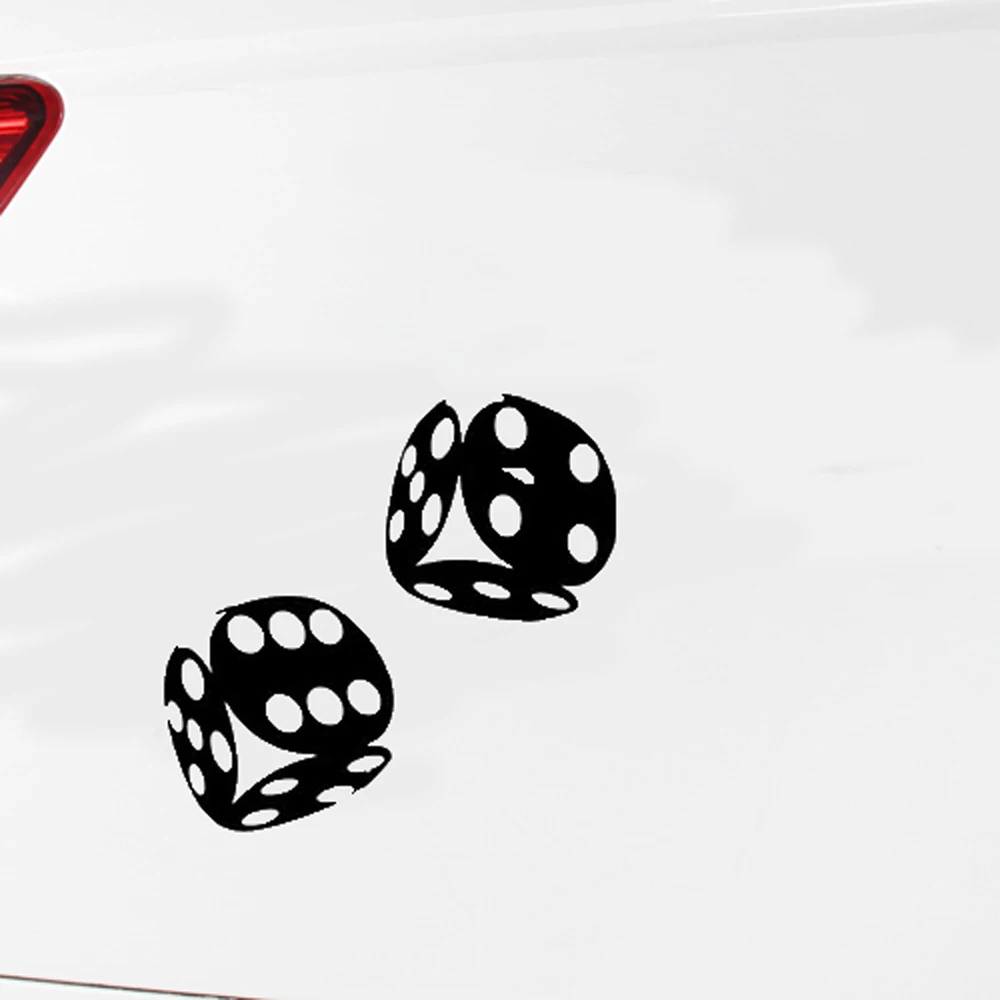 1pc Newest Car-Styling Art Car Sticker Dice Decals Removable Decoration Vinyl Waterproof Products Car Accessories 13.4*13CM
1pc Newest Car-Styling Art Car Sticker Dice Decals Removable Decoration Vinyl Waterproof Products Car Accessories 13.4*13CM