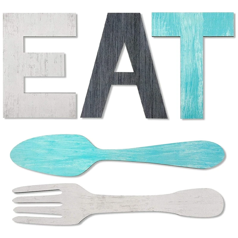 Set Of EAT Sign Fork And Spoon Wall Decor Country Wall Art Rustic Wood Decoration Wall Pediments
Set Of EAT Sign Fork And Spoon Wall Decor Country Wall Art Rustic Wood Decoration Wall Pediments