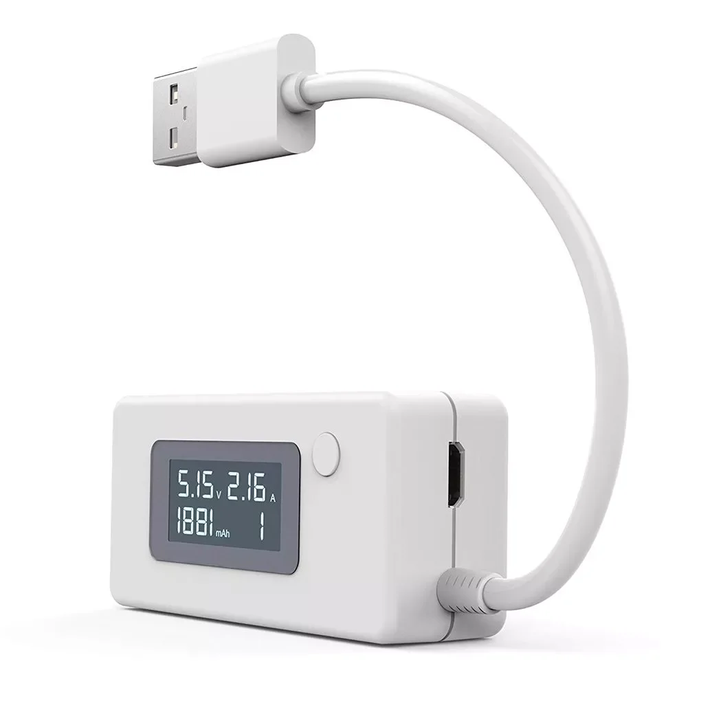 Portable Mini LCD Phone USB Current Voltage Meter Tester Mobile Power Charger Capacity Detector Monitor Voltmeter Ammeter
Portable Mini LCD Phone USB Current Voltage Meter Tester Mobile Power Charger Capacity Detector Monitor Voltmeter Ammeter