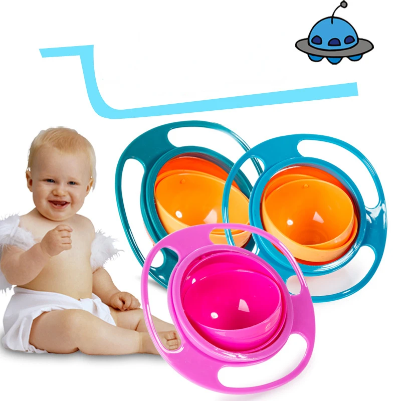 Universal Gyro Bowl 360 degree rotating balance bowl Spill proof bowl tumbler bowl kids Toy bowl dinnerware kitchen accessories
Universal Gyro Bowl 360 degree rotating balance bowl Spill proof bowl tumbler bowl kids Toy bowl dinnerware kitchen accessories