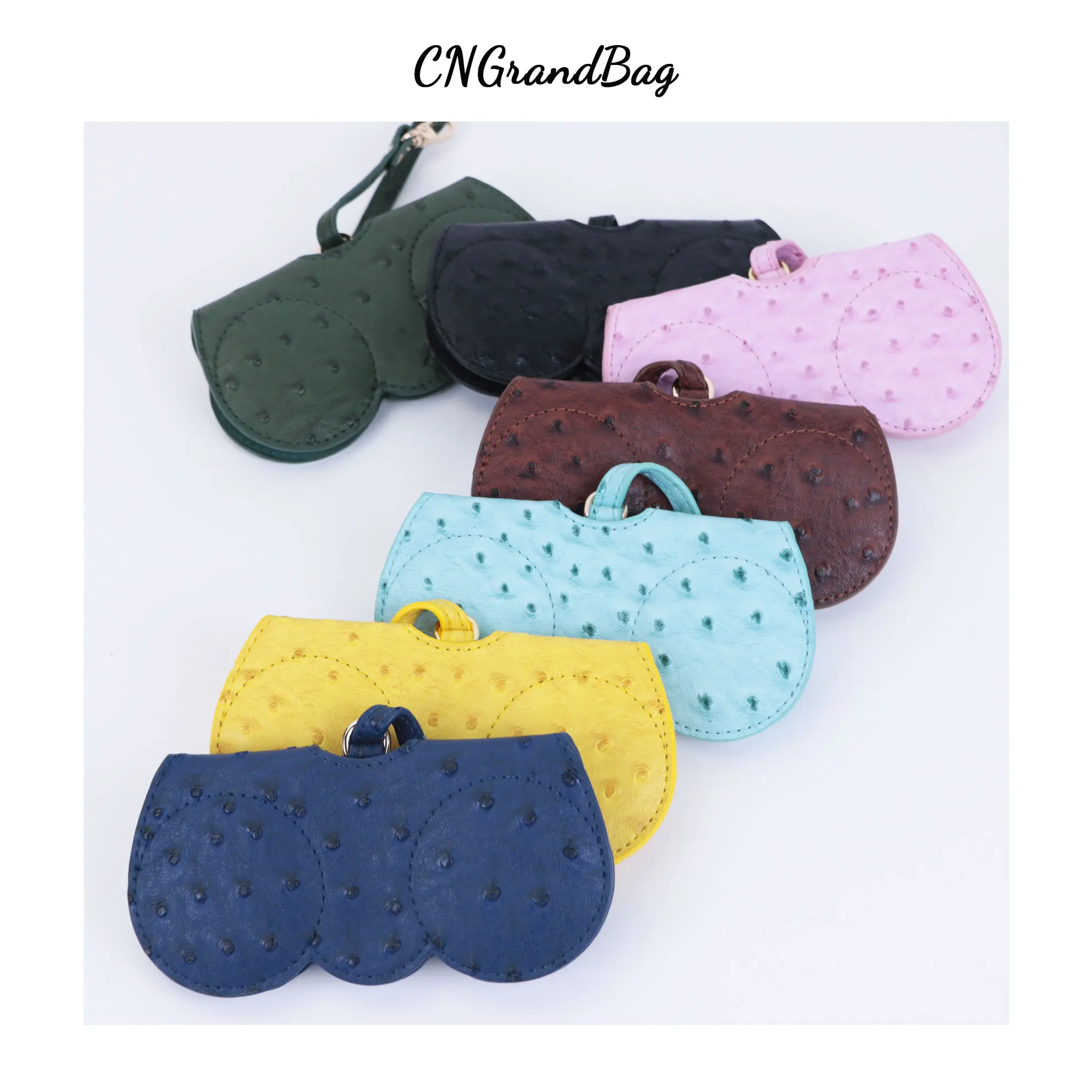 Customized PU Leather Glasses Storage Bag Snake Ostrich Crocodile Portable Sunglasses Anti-Pressure Protective Sleeve Ornament 
Customized PU Leather Glasses Storage Bag Snake Ostrich Crocodile Portable Sunglasses Anti-Pressure Protective Sleeve Ornament