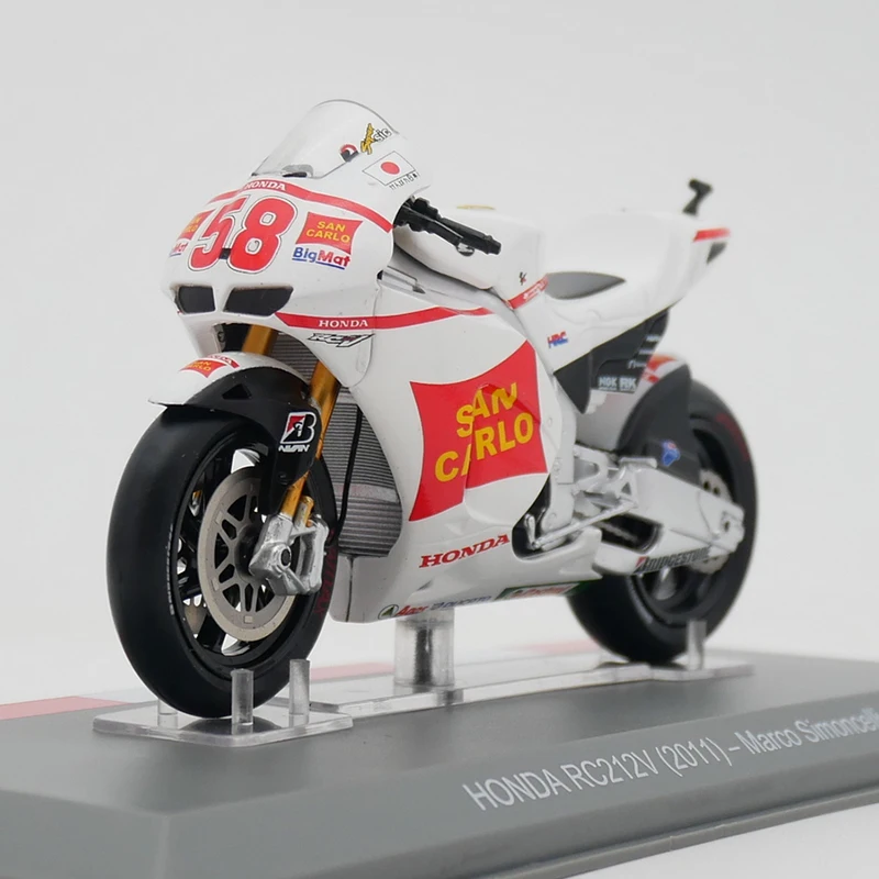 

IXO 1:18 Scale Diecast Alloy GP 2011 Honda RC212V Motorcycle Toys Cars Model Classics Adult Collection Souvenir Static Display