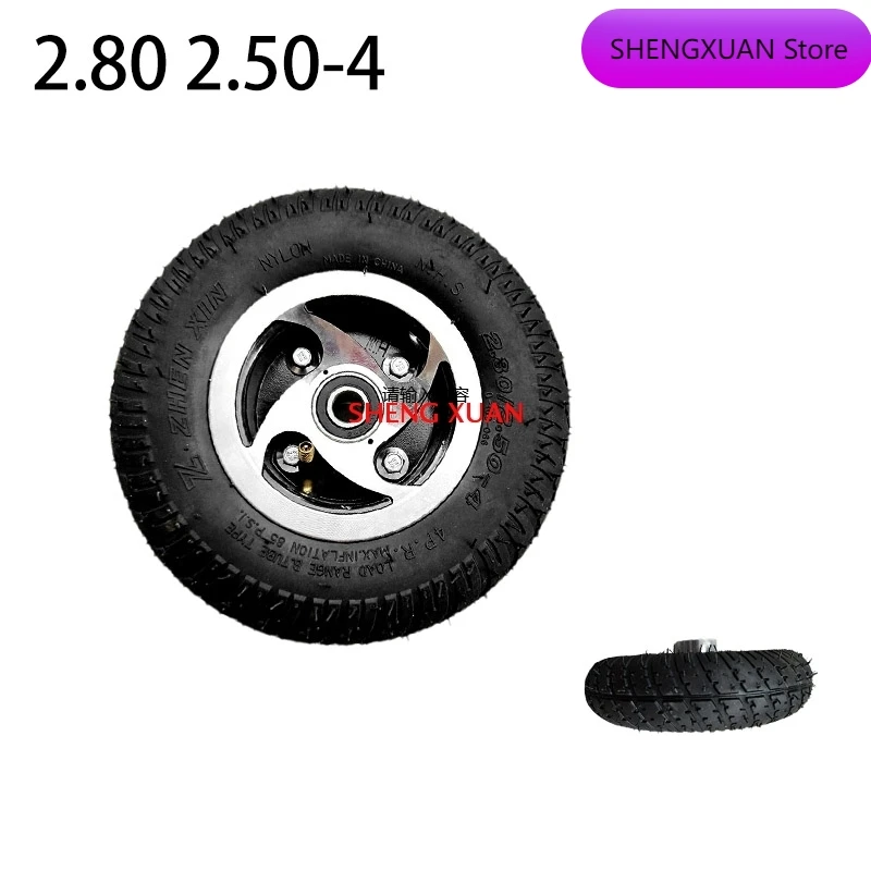 2.80/2.50-4 Pneumatic Tire Alloy Wheel Bearing Fits 9 Inch Wheelchair Wheel E300 Electric Scooter Pneumatic Tire
2.80/2.50-4 Pneumatic Tire Alloy Wheel Bearing Fits 9 Inch Wheelchair Wheel E300 Electric Scooter Pneumatic Tire