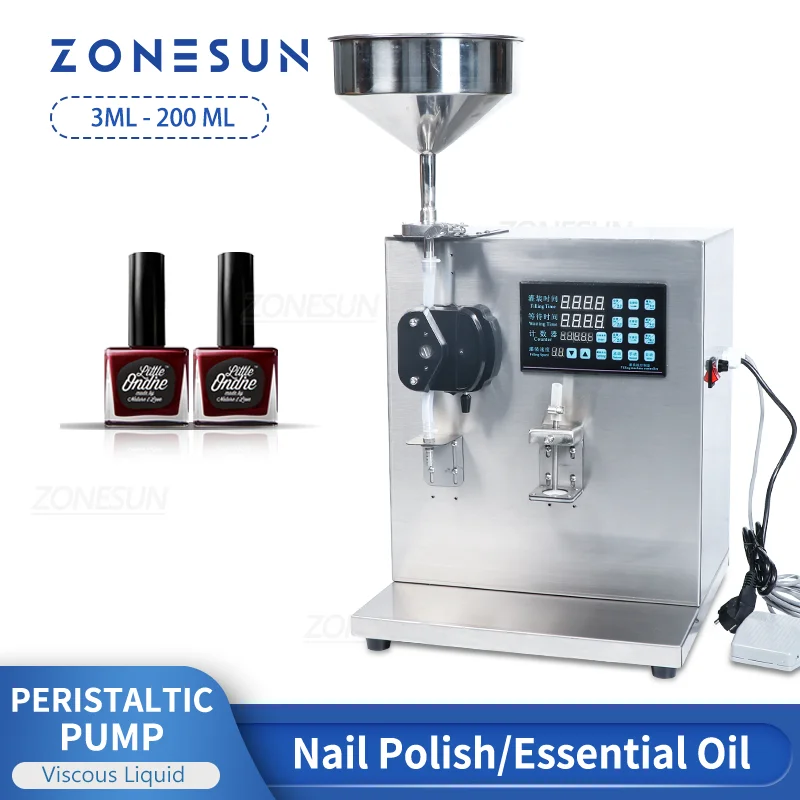 Электрическая разливочная машина ZONESUN полуавтоматический вязкий жидкий