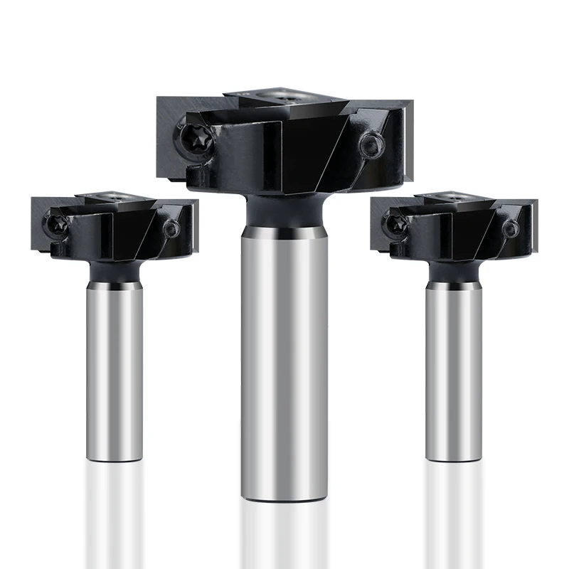 Router Bit 1/2(12.7mm) Shank T Slot Milling Cutter With Carbide Insert Insert-Style Spoilboard Indexable Bit Milling Tool
Router Bit 1/2(12.7mm) Shank T Slot Milling Cutter With Carbide Insert Insert-Style Spoilboard Indexable Bit Milling Tool