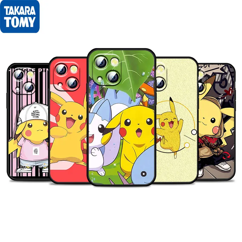 Anime Cute Pikachu baby For Apple iPhone 13 12 11 Pro Max Mini XS Max X XR 6 7 8 Plus 5S SE2020 Soft TPU Black Phone Case Fundas
Anime Cute Pikachu baby For Apple iPhone 13 12 11 Pro Max Mini XS Max X XR 6 7 8 Plus 5S SE2020 Soft TPU Black Phone Case Fundas