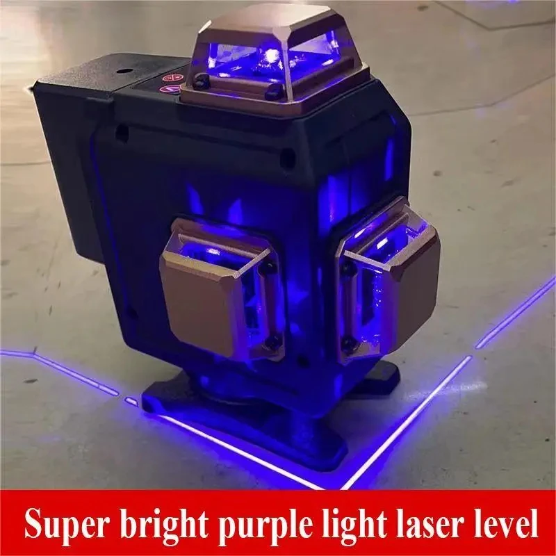 Laser Level 3D 4D 8-16Line Powerful Purple Light Digital Display 360° Horizontal Vertical Self-Leveling System Measure Tools
Laser Level 3D 4D 8-16Line Powerful Purple Light Digital Display 360° Horizontal Vertical Self-Leveling System Measure Tools