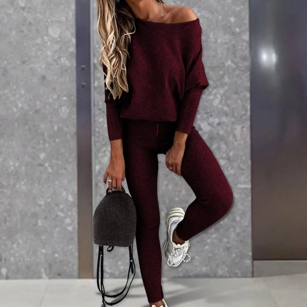 2 Pcs/Set Lady Blouse Pants Set Round Neck Autumn Top Pants Suit Anti-pilling Women Tracksuit
2 Pcs/Set Lady Blouse Pants Set Round Neck Autumn Top Pants Suit Anti-pilling Women Tracksuit
