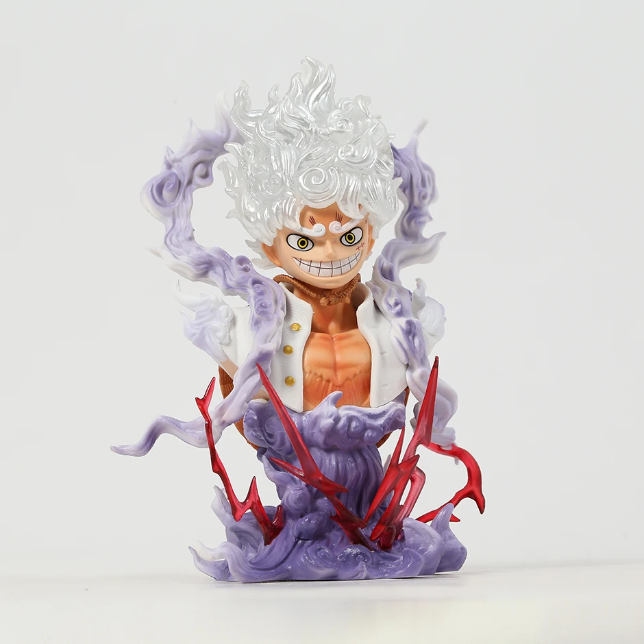 Цельный Луффи экипировка 5 Sun God Nikka бюст ПВХ фигурка Коллекционная модель игрушка 
Цельный Луффи экипировка 5 Sun God Nikka бюст ПВХ фигурка Коллекционная модель игрушка