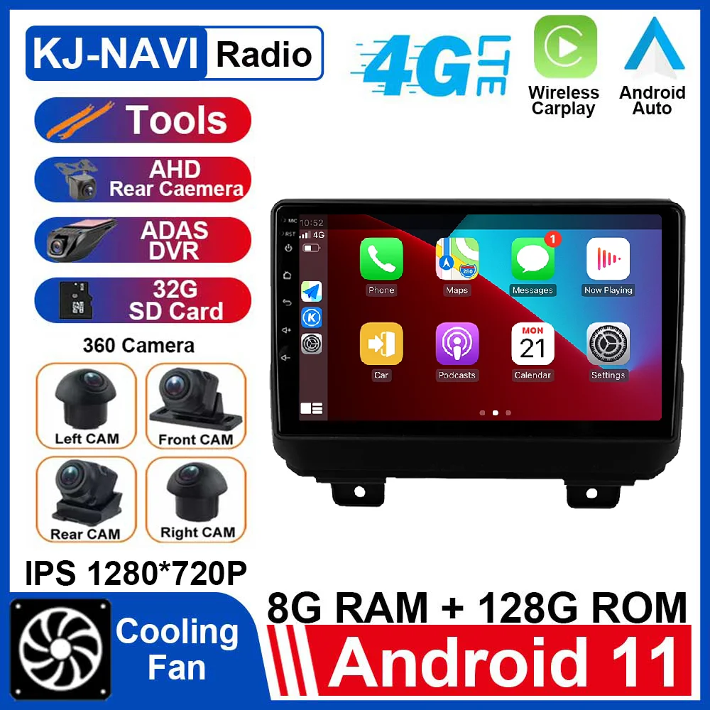 Автомагнитола для Jeep Wrangler JL 2018 2019, Android 11, навигация, головное устройство, 9-дюймовый монитор, автомобильный мультимедийный плеер, стерео DSP IPS
Автомагнитола для Jeep Wrangler JL 2018 2019, Android 11, навигация, головное устройство, 9-дюймовый монитор, автомобильный мультимедийный плеер, стерео DSP IPS
