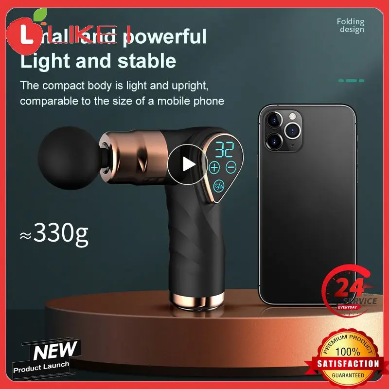 Folding Hot Compress Mini Fascia Gun With LED Screen Electric Massager USB Massage Gun Muscle Relaxer Fitness Device
Folding Hot Compress Mini Fascia Gun With LED Screen Electric Massager USB Massage Gun Muscle Relaxer Fitness Device