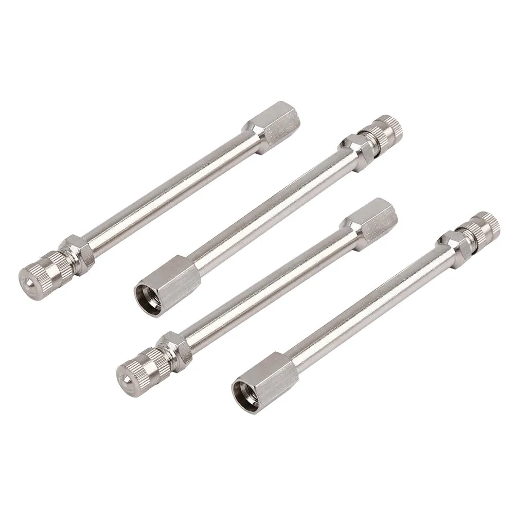 4pcs 100mm Tyre Wheel Valve Extension Extender Cap Metal Stem For Auto Car Truck Tyre Valve Extension Rod Universal
4pcs 100mm Tyre Wheel Valve Extension Extender Cap Metal Stem For Auto Car Truck Tyre Valve Extension Rod Universal