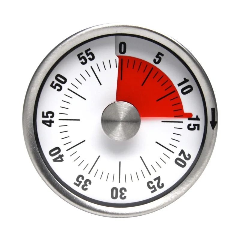 8cm Mini Mechanical Countdown Kitchen Tool Stainless Steel Round Shape Cooking Time Clock Alarm Magnetic Timer Reminder DH5467
8cm Mini Mechanical Countdown Kitchen Tool Stainless Steel Round Shape Cooking Time Clock Alarm Magnetic Timer Reminder DH5467
