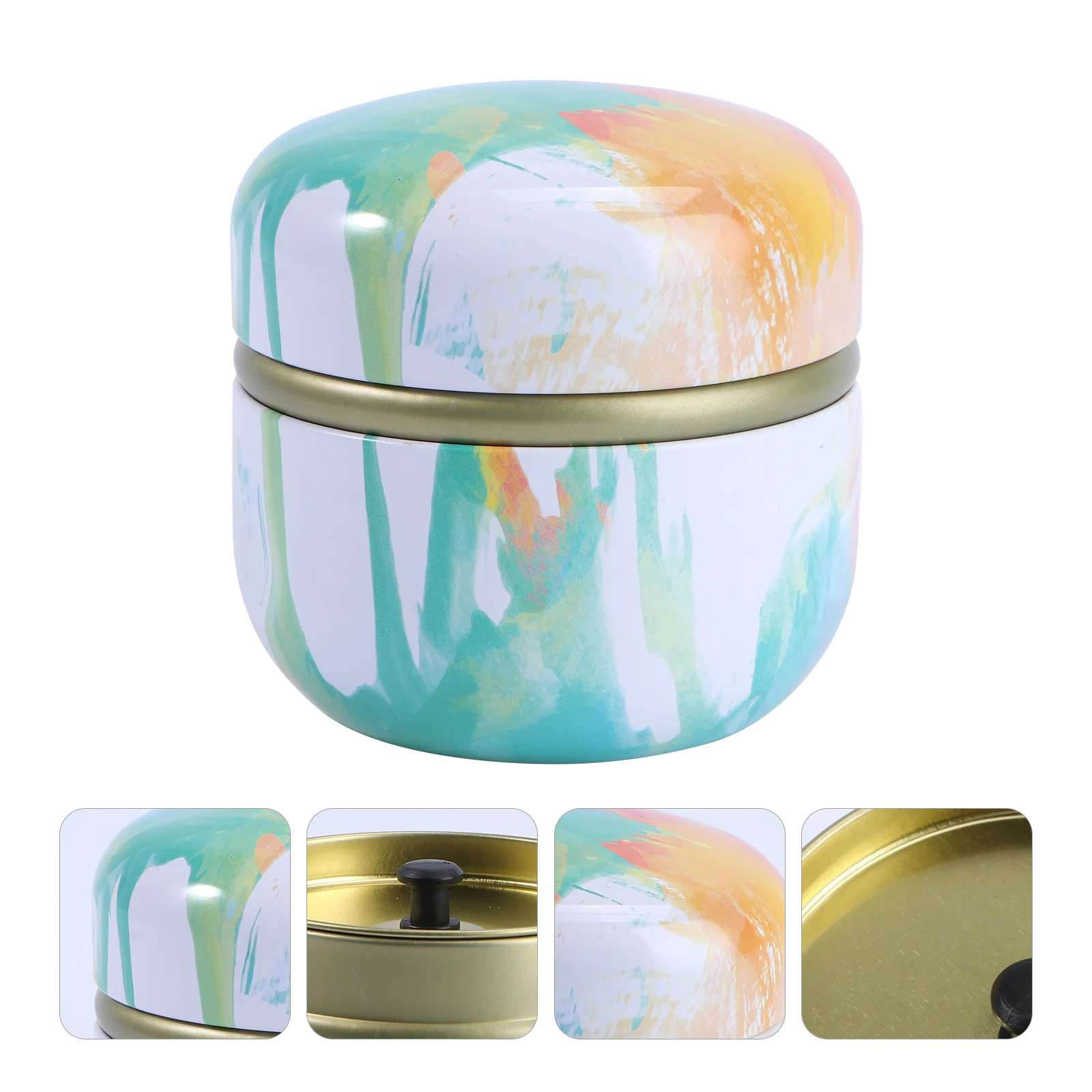 6 Pcs of Tinplate Storage Can Home Adorn Tea Canister Tea Container for Living Room Home
6 Pcs of Tinplate Storage Can Home Adorn Tea Canister Tea Container for Living Room Home