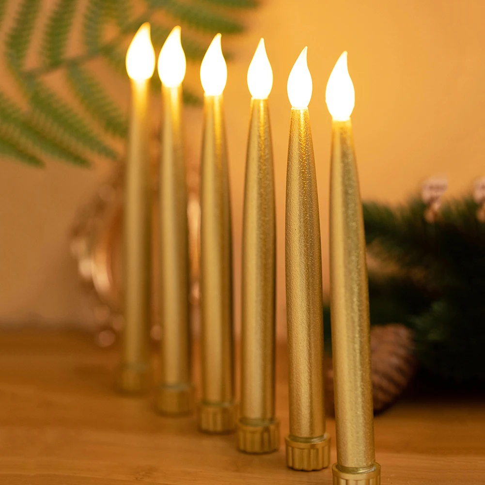 2pcs Candle Light Lamp Battery Powered LED Flickering Candles Flameless Electronic Candle Lamp Christmas Party Decoration Light
2pcs Candle Light Lamp Battery Powered LED Flickering Candles Flameless Electronic Candle Lamp Christmas Party Decoration Light