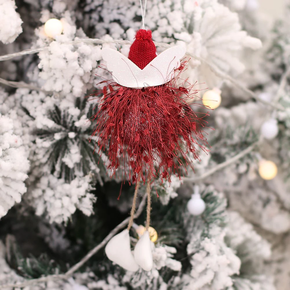 Christmas Pendant & Drop Ornaments Angel Doll Pendant Xmas Tree Hanging Plush Table Decor Red, Pink White Festive Party Supplies
Christmas Pendant & Drop Ornaments Angel Doll Pendant Xmas Tree Hanging Plush Table Decor Red, Pink White Festive Party Supplies