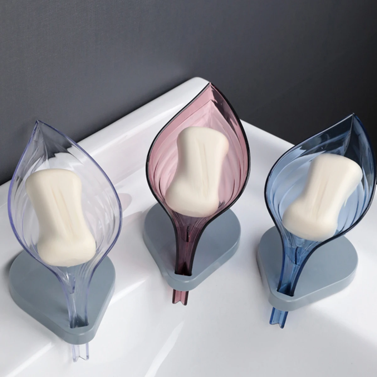 Creative Suction Cup Soap Holder Leaf Shape Draining Soap Dish Tray for Shower Bathroom Kitchen Suction Cup Drain Soap Dishes
Creative Suction Cup Soap Holder Leaf Shape Draining Soap Dish Tray for Shower Bathroom Kitchen Suction Cup Drain Soap Dishes