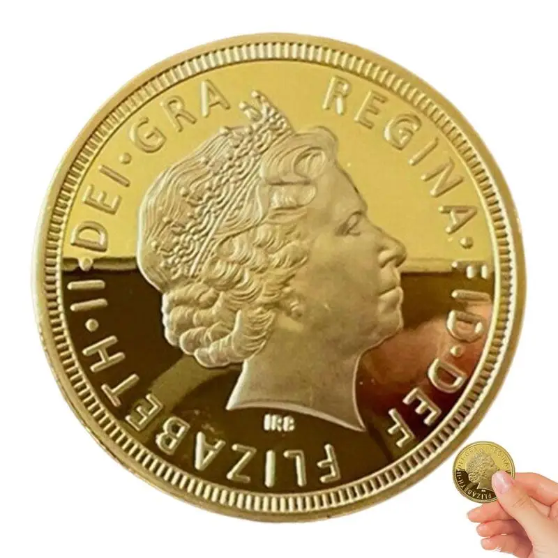 Coin Collection British Queen Elizabeth II Collectible Coins Round Medallion Iron Coins Souvenir For Anniversary Wedding Party
Coin Collection British Queen Elizabeth II Collectible Coins Round Medallion Iron Coins Souvenir For Anniversary Wedding Party