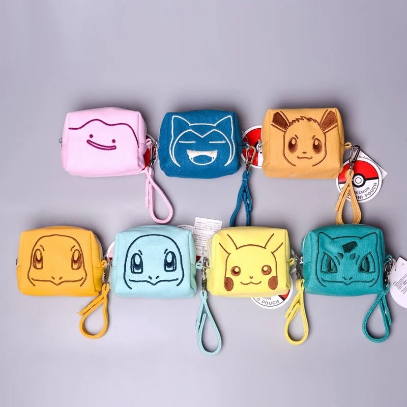 Pokemon Anime Figure Pikachu Pocket Storage Canvas Coin Purse Toys for Children Cartoon Key Case Wrist Bag Cute Christmas Gift
Pokemon Anime Figure Pikachu Pocket Storage Canvas Coin Purse Toys for Children Cartoon Key Case Wrist Bag Cute Christmas Gift