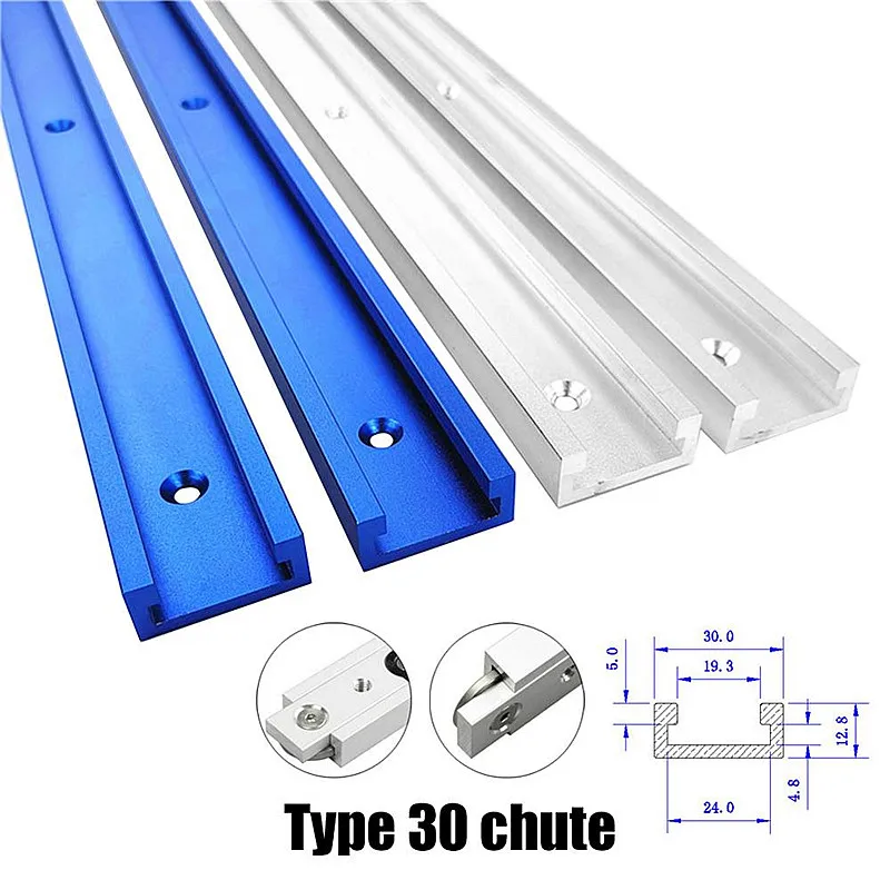 Woodworking T-Slot Chute Track 300-500MM T-slot Miter Track Jig T Screw Fixture Slot 19x9.5mm Table Saw Router Table DIY Tools
Woodworking T-Slot Chute Track 300-500MM T-slot Miter Track Jig T Screw Fixture Slot 19x9.5mm Table Saw Router Table DIY Tools