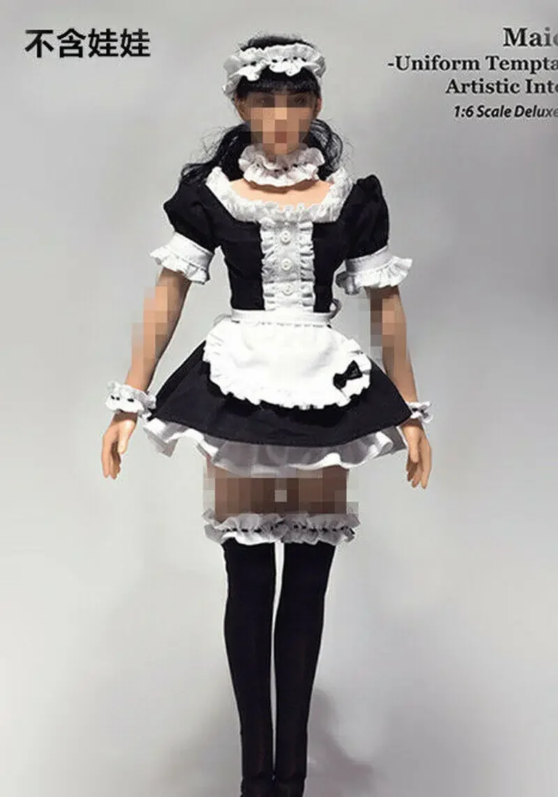 TBLeagure Phicen 1/6 Maid Clothes Set Model for 12" Female Doll
TBLeagure Phicen 1/6 Maid Clothes Set Model for 12" Female Doll