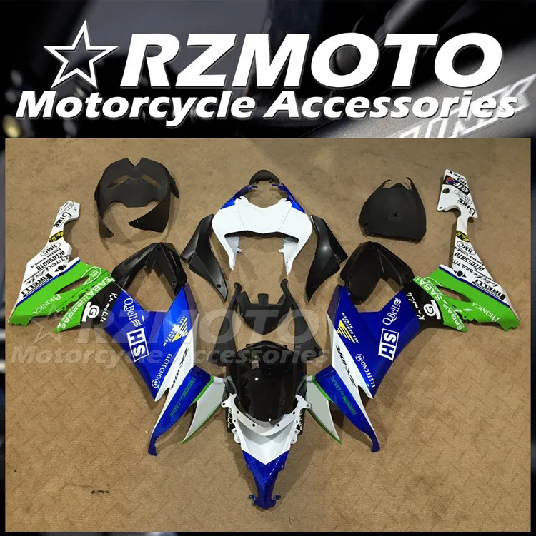 New ABS Whole Motorcycle Fairings Kit Fit for Kawasaki Ninja ZX-10R ZX10R 2008 2009 2010 08 09 10 Bodywork set Blue Green
New ABS Whole Motorcycle Fairings Kit Fit for Kawasaki Ninja ZX-10R ZX10R 2008 2009 2010 08 09 10 Bodywork set Blue Green