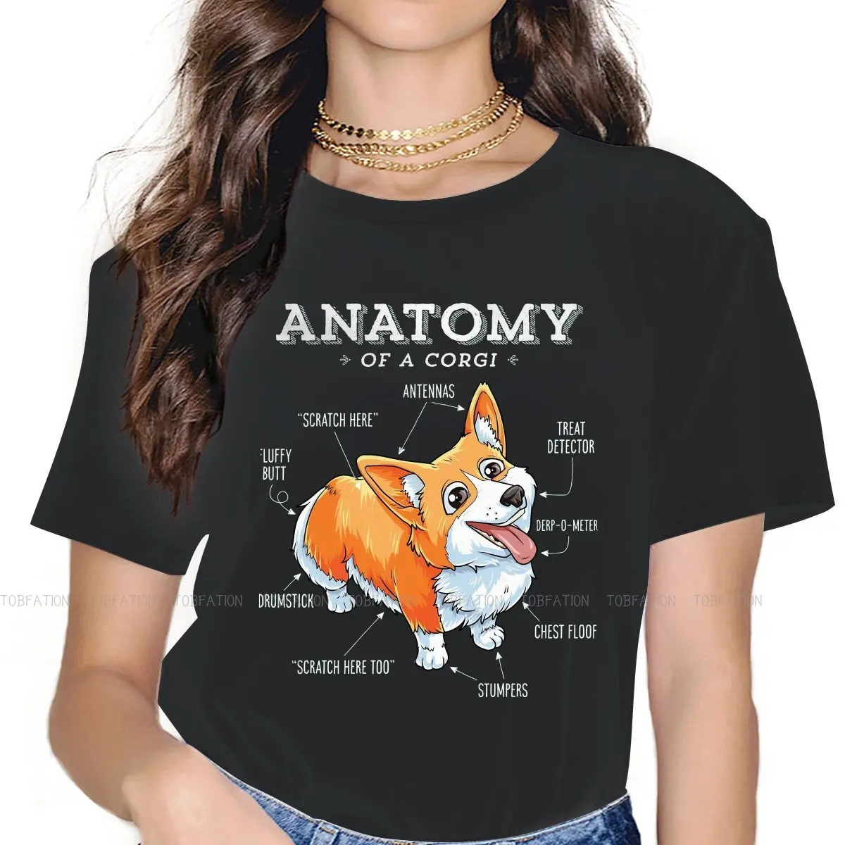 Anatomy Funny Corgis Puppy Hipster TShirts Corgi Short Legs Dog Female Pure Cotton 4XL T Shirt O Neck Big Size
Anatomy Funny Corgis Puppy Hipster TShirts Corgi Short Legs Dog Female Pure Cotton 4XL T Shirt O Neck Big Size