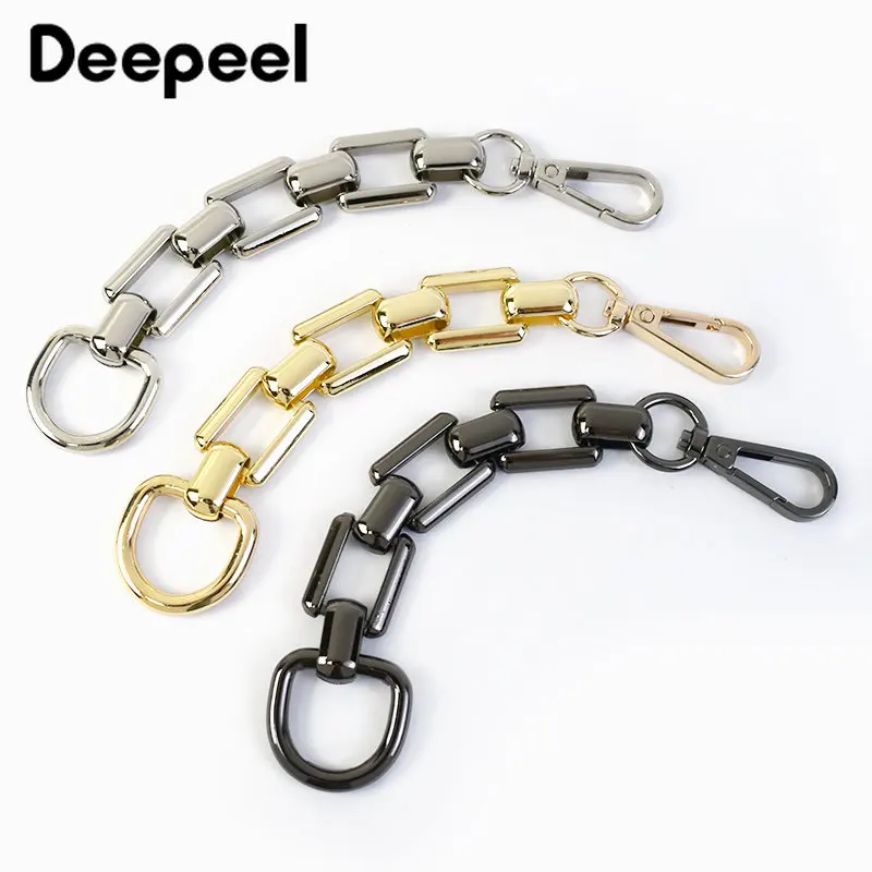 Deepeel, 1/2 шт., 18 см, искусственный ремешок, Наплечные удлинители, цепные ручки, D-образные кольца, пряжки, «сделай сам», фурнитура, кожаные аксесс...
Deepeel, 1/2 шт., 18 см, искусственный ремешок, Наплечные удлинители, цепные ручки, D-образные кольца, пряжки, «сделай сам», фурнитура, кожаные аксесс...