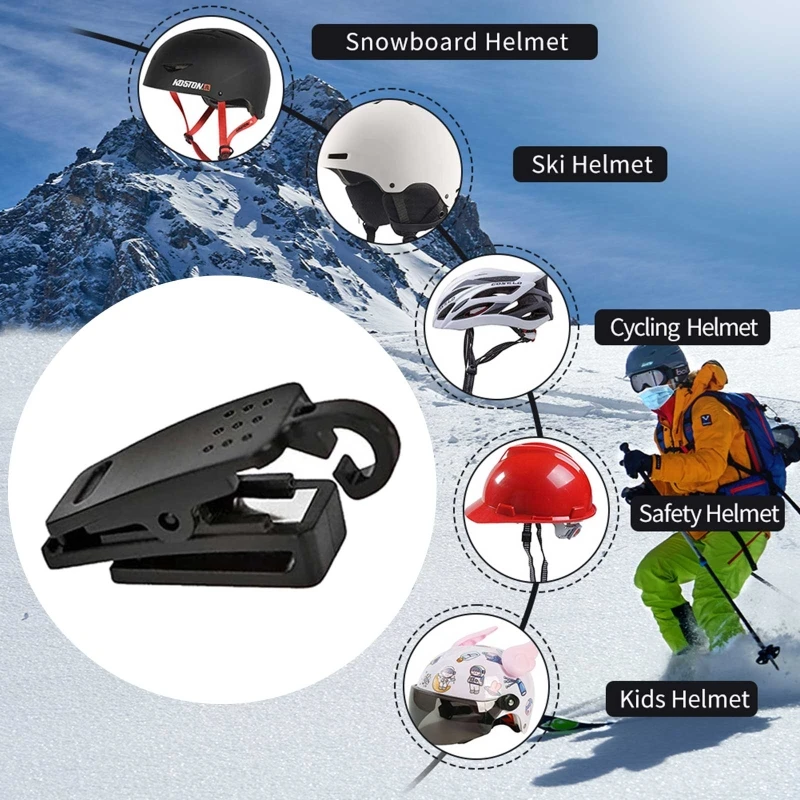 Mask Holder Ski Helmet Clip Hook Skateboard Snowboard Helmet Holder Ingeniously Easy Mount Strap Bike Helmet Mask Holder Y9RC
Mask Holder Ski Helmet Clip Hook Skateboard Snowboard Helmet Holder Ingeniously Easy Mount Strap Bike Helmet Mask Holder Y9RC