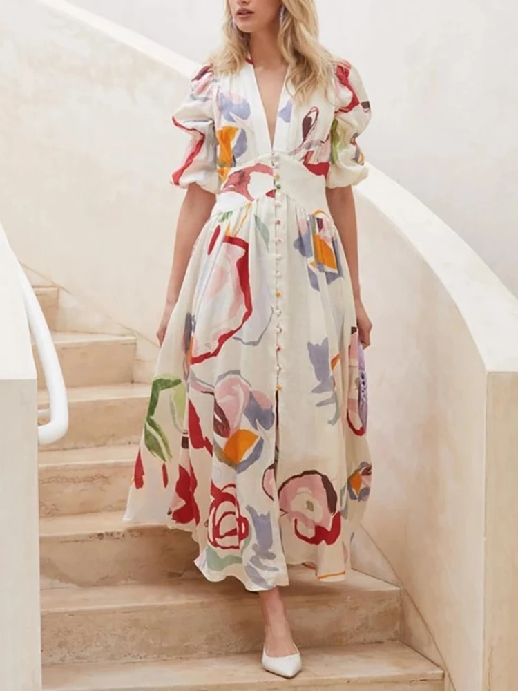 RDMQ 2023 Women Summer New Fashion Dresses V-neck Sexy Dress Fashionable with Slim Long Dresses Beach Holiday Women Clothing
RDMQ 2023 Women Summer New Fashion Dresses V-neck Sexy Dress Fashionable with Slim Long Dresses Beach Holiday Women Clothing
