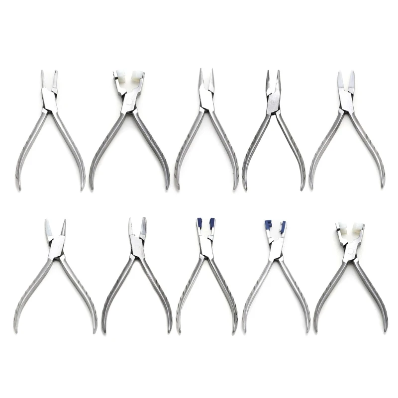 Professional Stainless Steel Flat Nylon Jaw Pliers for Glasses Frame Repairing Jewelry Making Plier DIY Artwork Tools
Professional Stainless Steel Flat Nylon Jaw Pliers for Glasses Frame Repairing Jewelry Making Plier DIY Artwork Tools
