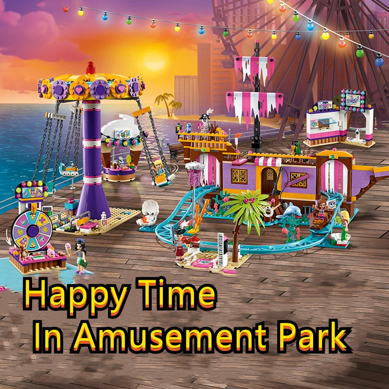 Pre-sale Friends Set Amusement Park Fit For Friends 41375 Model Building Block Bricks Toys For Children Girls Christmas Gifts
Pre-sale Friends Set Amusement Park Fit For Friends 41375 Model Building Block Bricks Toys For Children Girls Christmas Gifts