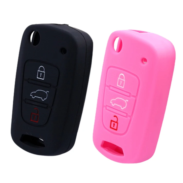 Silicone Car Key Cover Case For Kia RIO K2 K3 K5 Ceed Cerato Sportage For Hyundai Verna I20 Skin keys Holder Shell Accessories
Silicone Car Key Cover Case For Kia RIO K2 K3 K5 Ceed Cerato Sportage For Hyundai Verna I20 Skin keys Holder Shell Accessories