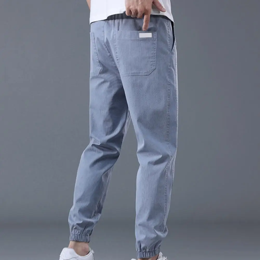 Cool Casual Mid-rise Pockets Harem Pants Summer Men Pants Solid Color for Working
Cool Casual Mid-rise Pockets Harem Pants Summer Men Pants Solid Color for Working