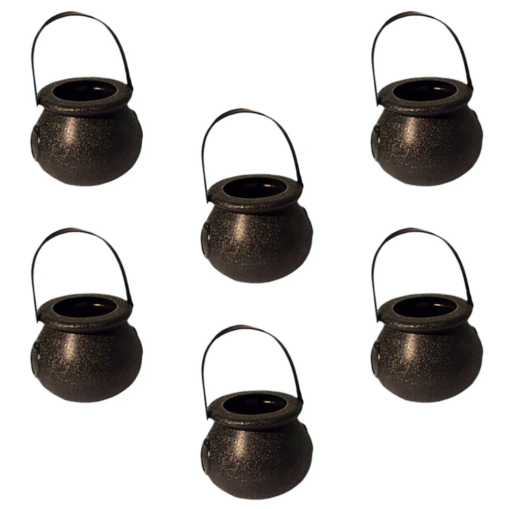 6pcs Portable Lightweight Witch Bucket Kids Children Candy Sweets Pail Holder Jar
6pcs Portable Lightweight Witch Bucket Kids Children Candy Sweets Pail Holder Jar