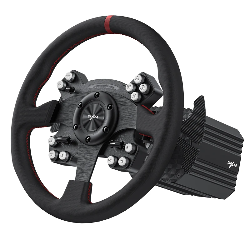 

PXN V12 Direct Drive Steering Wheel Driving Simulator Sim Gaming Racing Wheel for Pc, Ps4, Xbox One, Xbox Series