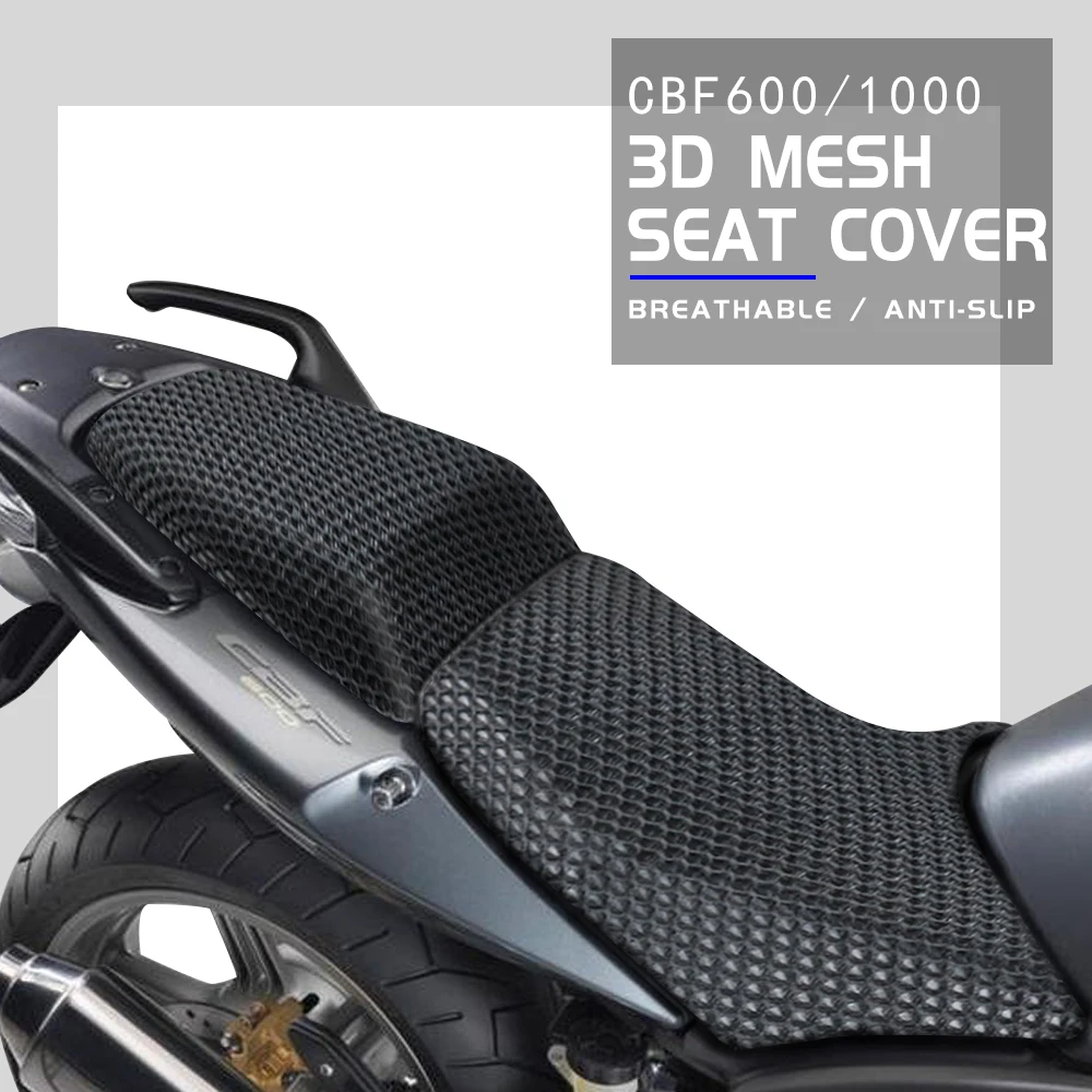For Honda CBF600 CBF 600 N/S 1000 CBF1000 CBF600N CBF600S 2011 Motorcycle 3D Mesh Cushion Seat CoverAnti-Slip Breathable Fabric
For Honda CBF600 CBF 600 N/S 1000 CBF1000 CBF600N CBF600S 2011 Motorcycle 3D Mesh Cushion Seat CoverAnti-Slip Breathable Fabric