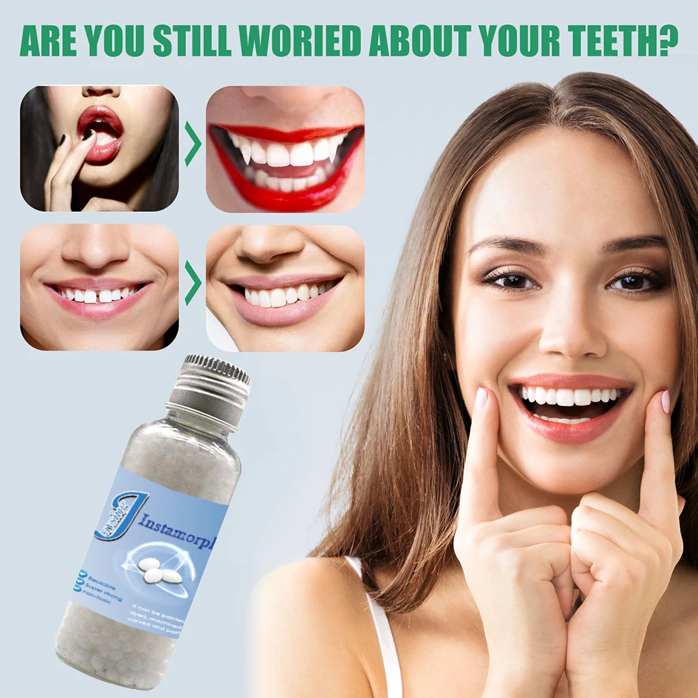 10g/30g Teeth and Gap Falseteeth Solid Glue Bottled Denture Adhesive Teeth Dentist Temporary Tooth Repair Set
10g/30g Teeth and Gap Falseteeth Solid Glue Bottled Denture Adhesive Teeth Dentist Temporary Tooth Repair Set