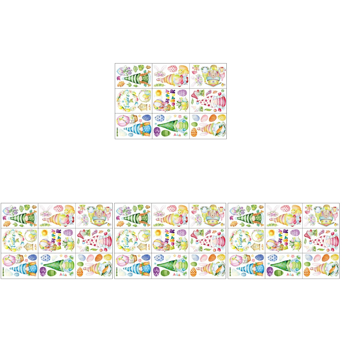4 Sets Delicate Lovely Decorative Window Sticker Easter Window Clings Window Decoration Easter Window Stickers
4 Sets Delicate Lovely Decorative Window Sticker Easter Window Clings Window Decoration Easter Window Stickers